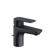 Kludi Mosdó csaptelep leeresztőszeleppel 75, Pure&Style matt fekete, Kludi