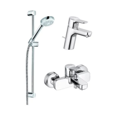 Kludi Pure&amp;Easy króm mosdócsaptelep, kádcsaptelep és zuhanyszett csaptelep