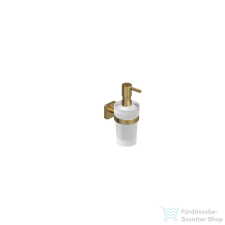 Kludi VELA S folyékonyszappan adagoló, szálcsiszolt arany 25976N0 fürdőszoba kiegészítő