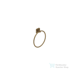 Kludi VELA S törölközőtartó gyűrű, szálcsiszolt bronz 25978N1 fürdőszoba kiegészítő