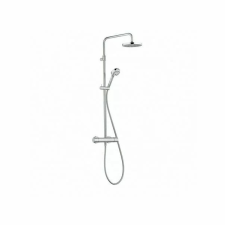 Kludi Zuhanyoszlop termosztátos keverőcsappal, Kludi logóval, 3S zuhanyfejjel csaptelep