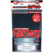 KMC Neo Mat fekete borítások (80 db) kártyajáték
