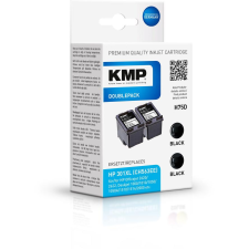 KMP Printtechnik AG KMP Patrone HP301XL DoublePack 2x480 Seiten black kompatibel (1719,4021) nyomtatópatron & toner