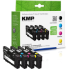 KMP Printtechnik AG KMP Tinta helyettesíti Epson 405XL, T05H6, T05H1, T05H2, T05H3, T05H4 Kompatibilis Kombinált csomag Fekete, Cián, Bíbor, Sárga 1656,4005 1656,4005 (1656,4005)
