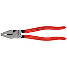 Knipex 02 01 225 SB Erő Kombifogó Műanyaggal Bevonva Feketére Foszfátozott fogó
