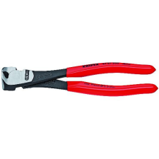 Knipex 67 01 140 SB Erőkímélő homlokcsípőfogók feketére foszfátozott 140 mm fogó