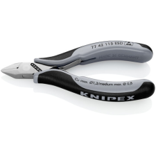 Knipex 77 42 115 ESD Elektronikai oldalcsípőfogó 115 x 54 x 17 mm fogó