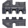 Knipex 97 49 05 krimpelőfogó krimpelő betét, préselő betét, szigeteletlen nyitott sarukhoz 2.8/6.3 mm 0.5 - 6 mm2 (97 49 05)