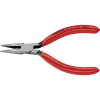 Knipex Markoló fogó finommechanikához 125 mm, lapos, kerek pofa, Knipex 37 31 125 (37 31 125)