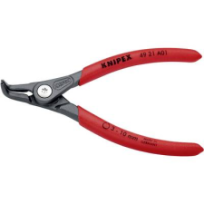 Knipex precíziós biztosítógyűrű fogó külső gyűrűkhöz, 3-10 mm, 49 11/49 21 A01 (49 21 A01) fogó