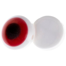 Knoflíky Žirovnice Žirovnice 1,5 cm piros 349892D - 6 darabos készlet rövidáru
