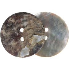 Knoflíky Žirovnice Žirovnice 2,5 cm gyöngy 2 lyuk 341769, 3 darabos készlet rövidáru