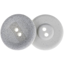 Knoflíky Žirovnice Žirovnice 2,5 cm világosszürke, 366287A, 3 darabos készlet rövidáru
