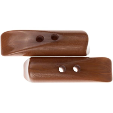 Knoflíky Žirovnice Žirovnice 5 × 1,5 cm barna henger, 366372, 3 darabos készlet rövidáru