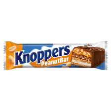 KNOPPERS NUTBAR CSOKOLÁDÉ SZELET PEANUTBAR 40G csokoládé és édesség