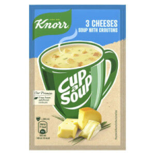  KNORR BÖGRÉS 3SAJT KRÉMLEVES INSTANT 17G alapvető élelmiszer