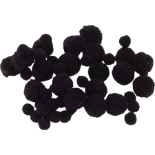 Knorr Prandell fekete 8-20 mm 100 db/csomag pompom 212681081 kreatív és készségfejlesztő