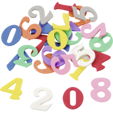 Knorr Prandell szám dekorgumi 218434931 kreatív és készségfejlesztő