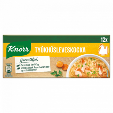 Knorr tyúkhúsleveskocka 12 x 10 g (120 g) alapvető élelmiszer