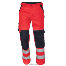  KNOXFIELD HV FL290 nadrág piros 52-64 láthatósági ruházat