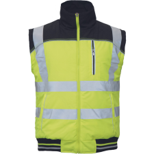  KNOXFIELD HVPS bélelt mellény sárga XS láthatósági ruházat