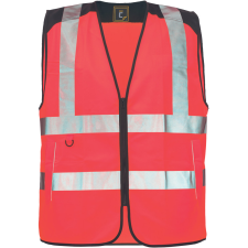  KNOXFIELD HVPS mellény piros XXL láthatósági ruházat