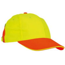 Knoxfield KNOXFIELD Jól láthatósági baseball sapka sárga-narancs láthatósági ruházat