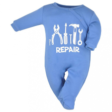 KOALA Baba kezeslábas Koala Repair blue babakabát, overál, bundazsák