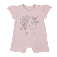 KOALA | Koala Unicorn Summer | Baba nyári kezeslábas Koala Unicorn Summer rózsaszín | Rózsaszín | 68 (4-6 h) babakabát, overál, bundazsák