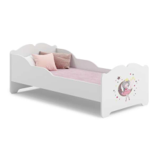 Kobi Anna Ifjúsági ágy matraccal 70x140cm #fehér - Többféle matricával ágy és ágykellék