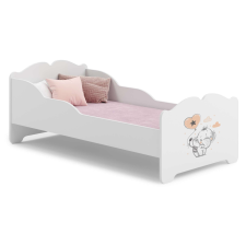 Kobi Anna Ifjúsági ágy matraccal 80x160cm #fehér - Többféle matricával ágy és ágykellék