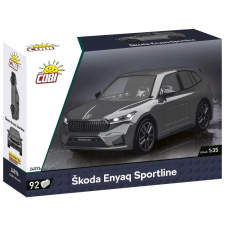  Kobi Skoda Enyaq Sportline építőjáték készlet makett