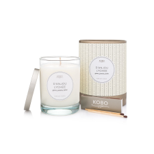Kobo Coterie D'Anjou licsi illatgyertya (312 g), gyertya