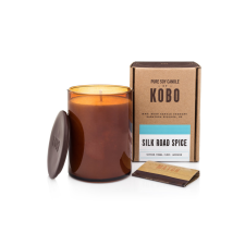 Kobo Woodblock Candle Silk Road Spice illatgyertya (15oz / 425g), gyertya