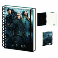 kockás A5 füzet a Witcher tematika füzet