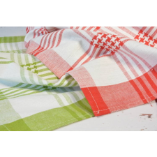  Kockás csíkos konyharuha szett 2 db 50x70cm lakástextília