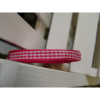  Kockás szalag pink 1cm