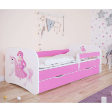 Kocot Kids Babydreams Ifjúsági ágy ágyneműtartóval és matraccal - Hercegnő lovon - Többféle méret... gyermekbútor