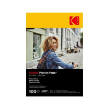 Kodak fine art fotópapír - high gloss 230g, 10x15, 100db ko-9891164 fotópapír