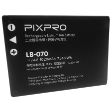 Kodak LB-070 PixPro Akkumulátor 1000mAh digitális fényképező akkumulátor