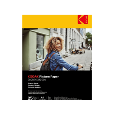Kodak Picture fotópapír, High Gloss 230g, A4, 25 db (KO-9891266) fotópapír