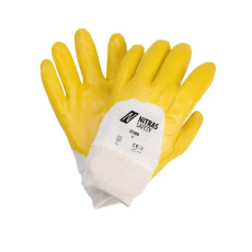 Koelner L/10 pamut cérnakesztyű nitril mártással