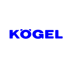 KÖGEL Kögel matrica kék,61cm x 11cm autó dekoráció