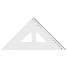 KOH-I-NOOR 744750 60°/250 átlátszó háromszög vonalzó vonalzó