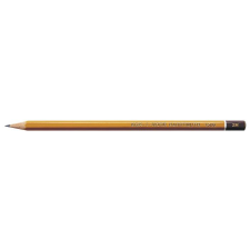 KOH-I-NOOR Grafitceruza, 2H, hatszögletű, KOH-I-NOOR &quot;1500&quot; ceruza