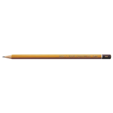  KOH-I-NOOR Grafitceruza, 4H, hatszögletű, KOH-I-NOOR &quot;1500&quot; ceruza