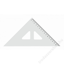 KOH-I-NOOR Háromszög vonalzó, műanyag, 45 °, KOH-I-NOOR (TKOH7441501) vonalzó