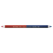 KOH-I-NOOR Postairón, hatszögletû, vastag, KOH-I-NOOR "3423", piros-kék színes ceruza