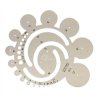 KOH-I-NOOR Radius sablon, műanyag, KOH-I-NOOR "z32"