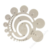 KOH-I-NOOR Radius sablon, műanyag, KOH-I-NOOR z32 (TKOH749002)